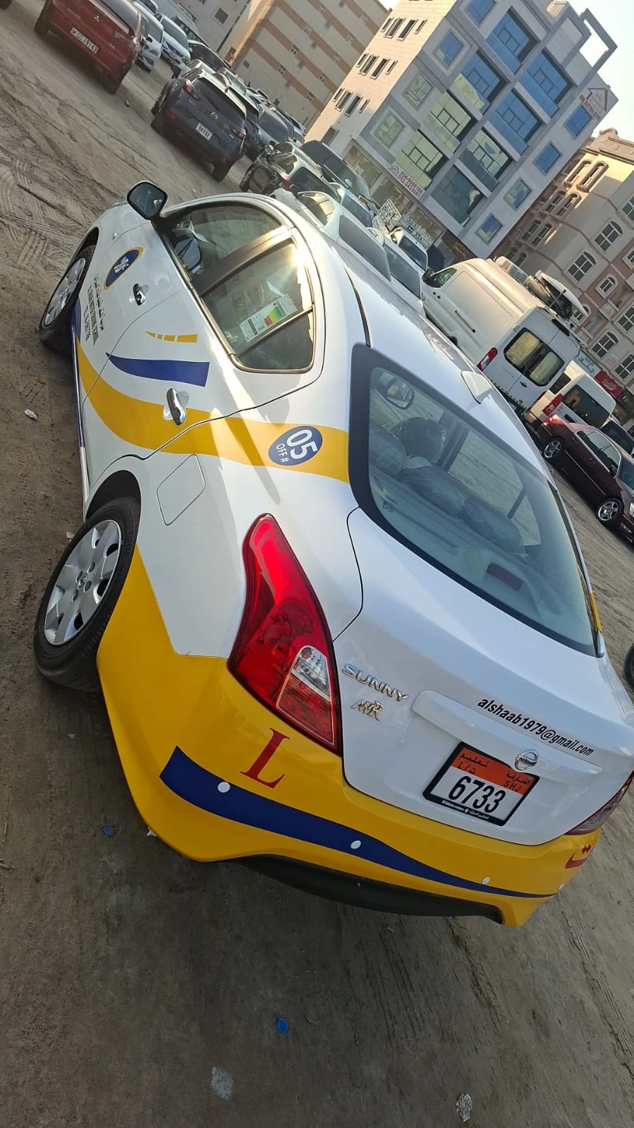 Client training car in Sharjah